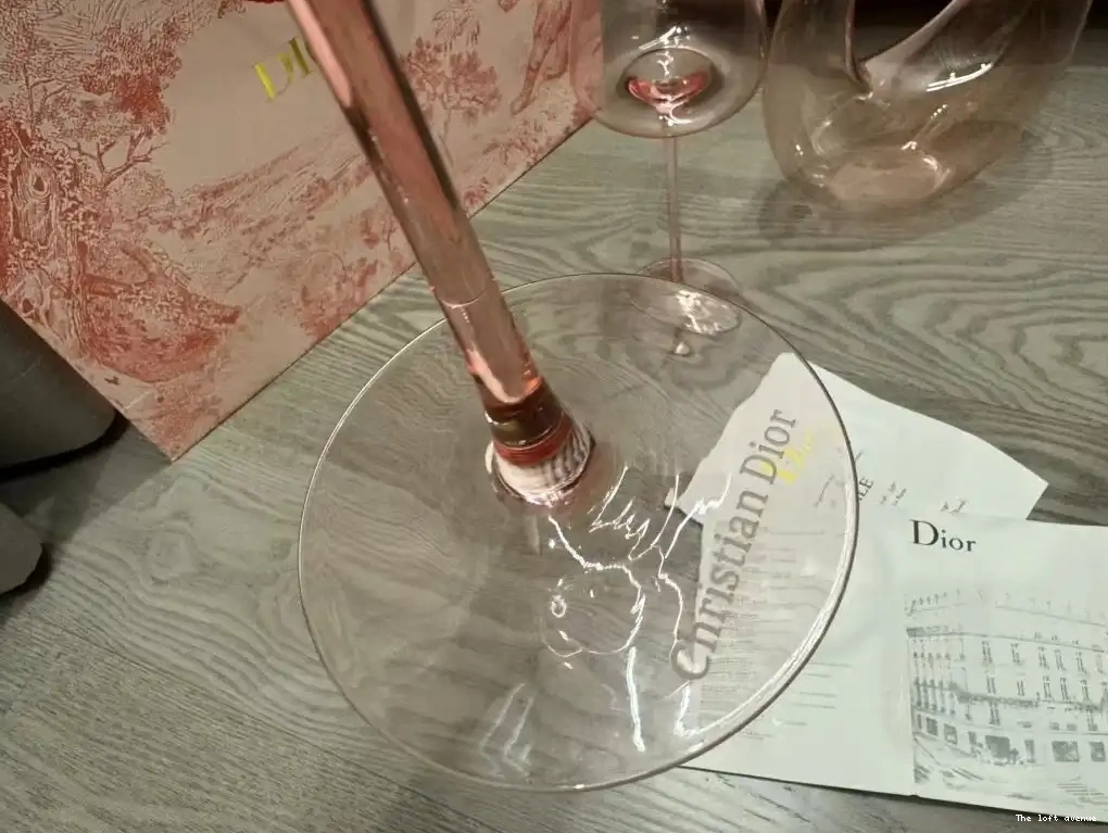CHRISTIAN SET GLASSES DECANTER AND WINE 0630
